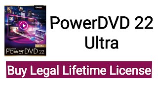 how to buy lifetime license of PowerDVD 22 Ultra  Amir Tech Info [upl. by Areip]