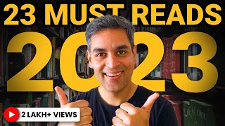 23 Books You Must Read in 2023  Book Recommendations for 20s  Ankur Warikoo Hindi [upl. by Angle]