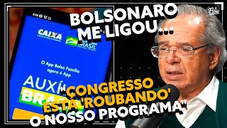 PAULO GUEDES sobre AUXÍLIO BRASIL e ações durante a PNDEMIA [upl. by Naejarual]