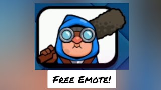 How to get the free cannoneer emote in Clash Royale shorts [upl. by Renell]