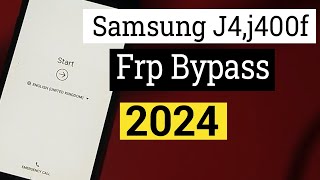 Samsung J4 FRP Bypass SMJ400F FRP Lock Remove J4 FRP Unlock Google Account Unlock Without PC 2024 [upl. by Kosey]