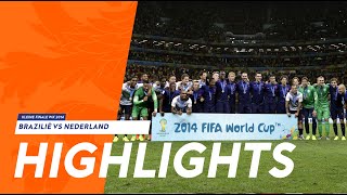 Highlights BrazilieNederland 12072014 kleine finale WK 2014 [upl. by Aurelia754]