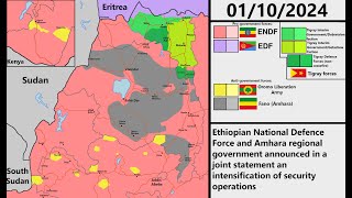 Ethiopian Civil War 2020 – 2024 [upl. by Maiah]