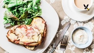 Croque Monsieur Recipe  HoneysuckleCatering [upl. by Ettenim]