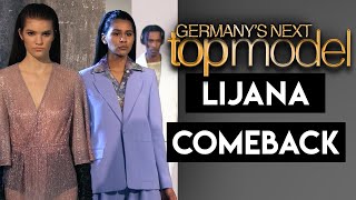 Nach GNTM 2020 Ausstieg Lijana auf der KILIAN KERNER Fashion Show [upl. by Hamish]