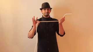 تعلم العاب الخفة  مراجعة 7  rope magic trick revealed [upl. by Donell291]