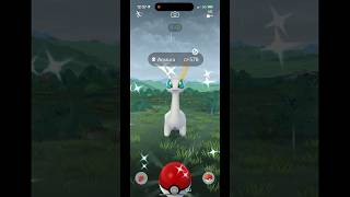 Catch Shiny Pokémon Fossil Amaura in Pokémon Go pokemon shiny pokemongo [upl. by Haiasi]