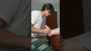 Bilaterally dorsiflexion test [upl. by Baylor]