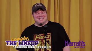 The Comedy Lineup Starring John Caparulo at Harrahs Las Vegas [upl. by Teage]