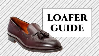 Loafer Shoes Guide For Men  Tassel Penny Gucci Horsebit Weejuns amp Slipon Slipper Explained [upl. by Harpole820]