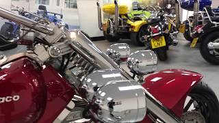 Rewaco Trike RF1ST3 Tourback Sports Tourer Automatic 3 Seater 2017 [upl. by Haelhsa]