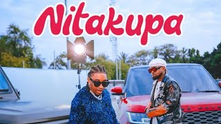 Ommy Dimpoz ft Jay Melody Nitakupa Official Lyrics Video [upl. by Puri]