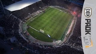 Η Φλεγόμενη Τούμπα από ψηλά  PAOK TV [upl. by Yung417]