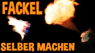 Coole Fackel in 2 Minuten selber machen [upl. by Yahsram]