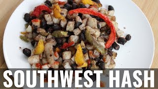 Southwest Potato Hash Vegan WFPB [upl. by Nitfa]