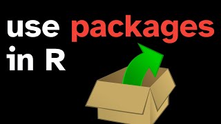 How to use packages in R [upl. by Krum420]