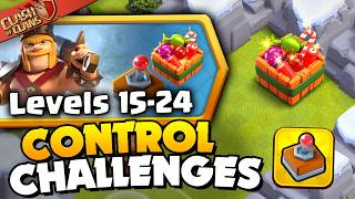 Easily 3 Star Controllable Heroes Challenges 1524 Clash of Clans [upl. by Pike978]