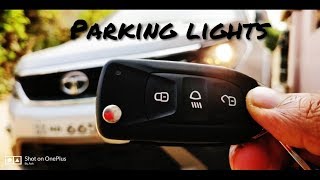 Tata Hexa 2019  2018 Most Simplest Feature Parking Lights Remotely Ashish Mathew [upl. by Allenod]