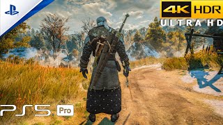 The Witcher 3 PS5 PRO 4K 60FPS HDR Gameplay [upl. by Jenifer]