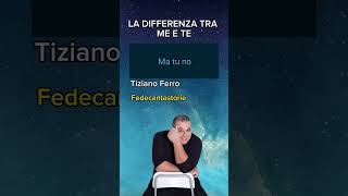 LA DIFFERENZA TRA ME E TE  Tiziano Ferro [upl. by Linders105]