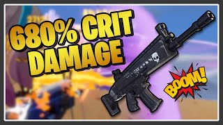 3X CRIT DAMAGE NOCTURNO Its insane  Fortnite Save the World [upl. by Mair]