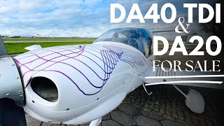 DIAMOND DA40 TDI amp DA20 KATANA FOR SALE [upl. by Sophie]