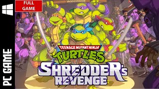 Teenage Mutant Ninja Turtles Shredders Revenge  Full Game 4K [upl. by Selrahc687]