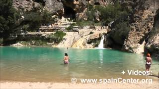 Chorreras de Enguídanos Río Cabriel Cuenca [upl. by Siuqramed]