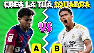 Quale Calciatore Preferisci Crea il Tuo Team Serie A Mondiale Leggende  Champions Quiz [upl. by Anahgem]