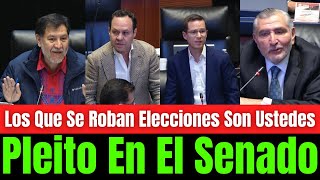 Pleitazo En El Senado Por Procedimiento Para Elegir A La Presidenta De La CNDH [upl. by Anomor186]