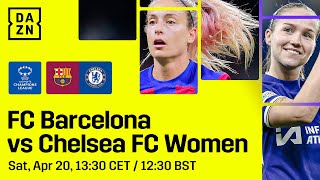 Barcelona vs Chelsea  UEFA Womens Champions League 202324 Semifinal First Leg Full Match [upl. by Ibrab]