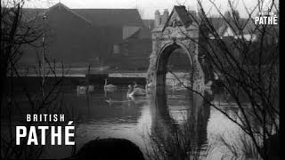 Thaw Causes Floods In Kent 1955 [upl. by Dustman]