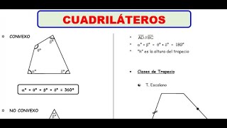 EJERCICIOS BASICOS DE CUADRILATEROS [upl. by Atterrol]