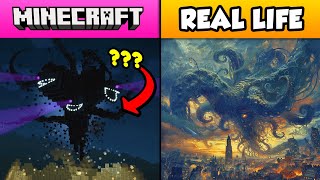 MINECRAFT MOBS in REAL LIFE  NO CLICKBAIT [upl. by Ellehsyt]