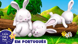 Desenho para Bebe  Coelhinhos dormindo  Canções para Bebe  Little Baby Bum em Português [upl. by Hanahsuar]