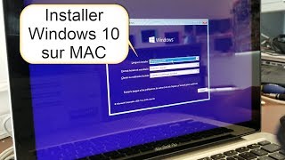 Installer Windows 10 sur Mac  Sans Boot Camp [upl. by Anayet]