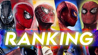 RANKING ALL THE SPIDERMAN MOVIES [upl. by Anirrok]