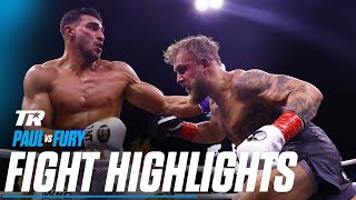 Tommy Fury Upsets Jake Paul By Split Decision  FIGHT HIGHLIGHTS [upl. by Asirb177]