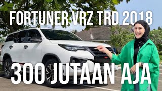 DI JUAL FORTUNER VRZ TRD 2018  mobil bekas rasa baru [upl. by Ara]