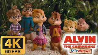 Alvin and the Chipmunks Chipwrecked 2011  Bad Romance 4K60FPS [upl. by Rivers]