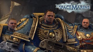 Warhammer 40K Space Marine  The Marines amp Drogan Reunite 1080p [upl. by Voss641]