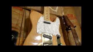 SX Furrian Modification and Upgrade White Pearl Pickguard Reverse Pots [upl. by Harlan]