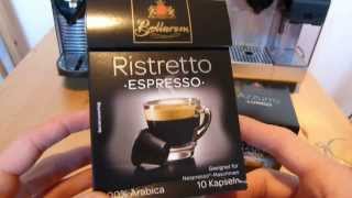 Lidl Bellarom Kaffeekapseln im Test  kompatibel mit NespressoMaschinen [upl. by Atinniuq]