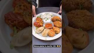 Momos platterfoodie [upl. by Nailimixam]