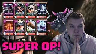 SUPER OP Pekka Miner Bandit Control Deck LIVE Grand Challenge Gameplay  Clash Royale [upl. by Karab]