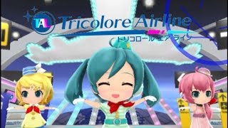 Tricolore Airline  SUB ESP  « Hatsune Miku Project MIRAI » [upl. by Odraode373]