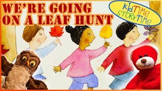 Fall Stories for Kids WERE GOING ON A LEAF HUNT [upl. by Eisiam]