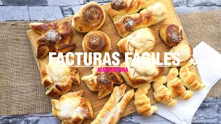 FACTURAS CASERAS SIN HOJALDRE Y SIN MANTECA FACILES Y ECONOMICAS  Maxi Cocina [upl. by Ailadgim467]