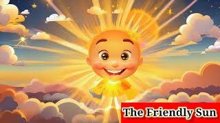 The Friendly Sun Songs For kids  Nursery Rhymes with Lyrics Songs [upl. by Oos237]