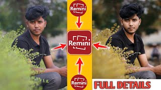 Remini Remini Se Photo Edit Kaise kare  Remini App Photo Editing कैसे करे [upl. by Tymothy]